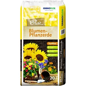 GF-BIO/Blumenerde 20L/120/EP- Gramoflor BIO -Univ. substrat+glina