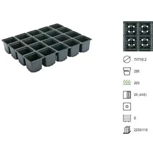 BACHMANN 60041.20 -GOJITVENI PLATO 4X5 (100komX20=2.000/paleto)