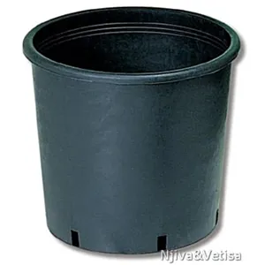 BAMAP- VASO VIVAIO 15/V/NERO/črna/2L/5600/P