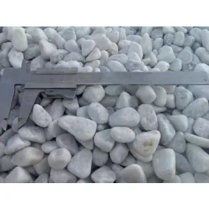 Vetisa- Ciottolo Bianco Carrara 25KG (15-25 mm) 48/p -Bel prod