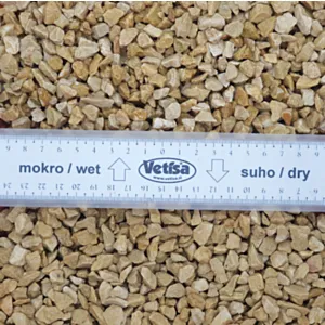 Z. Giallo Mori (8-12 mm) 25kg/1 - Zlato/rumen marmorni pesek