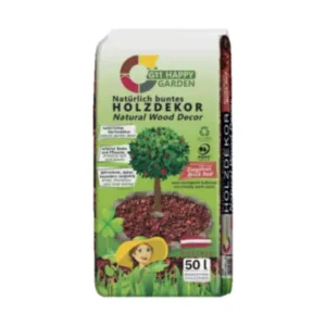 HappyGarden- Ziegelrot 50L - sekanci RDEČI (42/P) - NOVA EMBALAŽA