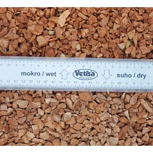  Vetisa- Rosso Verona 25KG ( 9-12 mm) -48/p- Rdeči marm. pesek