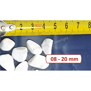  Vetisa- Snežno beli prodniki 25KG (  15-25 mm) 48/p -Bel prod