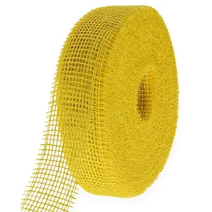 Reimann-DEKORATIVNI TRAK- JUTA 5 cm širina/dolžina 25 m/rola- RUMENE BARVE