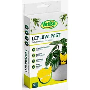 VETISA- Lepljiva past za sadne muhe, listne uši, mušice/6xcvet,6xmetulj