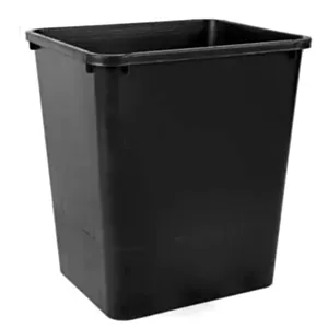 BAMAP- VASO QUADRO 27x32x35 /NERO/črna/22L/