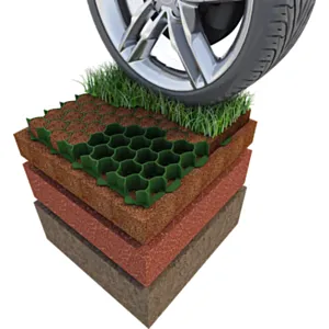 Geogreen  -S- 50x50x H4 cm/ Plast. pohodna plošča/ na kom -Spidergreen stari