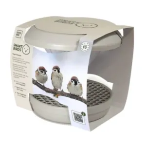 Ptičja krmilnica SMART BIRDS Lucerne - Siva barva