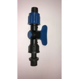 P- T-TAPE SPOJKE PRIKLJUČNE ALKATEN Z VENTILOM IN GUMICO FI15