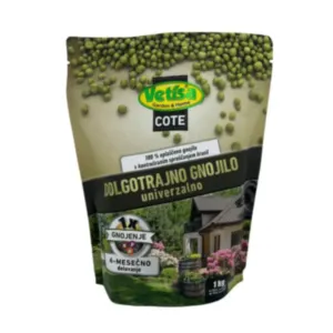 VETISA-COTE Dolgotrajno 100% oplaščeno gnojilo 6 MESEČNO- 1000g/VREČKA