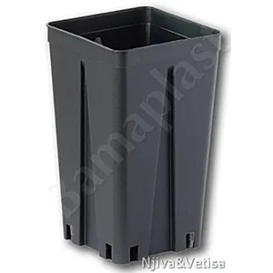 BAMA-QUADRO PROTI VRTENJU KORENIN 13X13X18/NERO/črna/2,4L/7000P