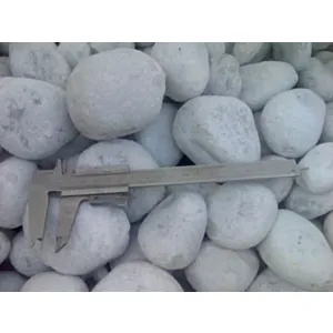 NU-Ciottolo Bianco Carrara 25kg (60-100 mm) Beli okrogli pesek - 50/pal