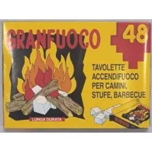 GRANFUOCO- Vžigalne kocke (bele 48/1) / cena/paket