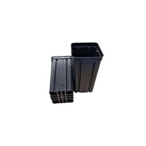 BAMA-QUADRO FONDO RETE 7x7x14/NERO/črna/0,6L/8400/P