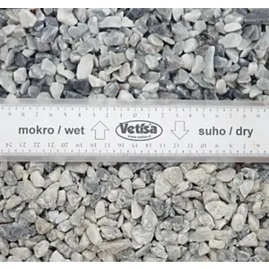 Vetisa- Bardiglio 25KG ( 9-12 mm)-48/p- Sivi marmorni pesek