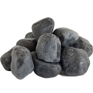 Vetisa- Ciottolo Nero Ebano 25KG (40-60 mm) 48/p-Črni prodniki