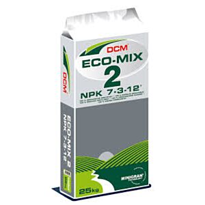 DCM-ECOR2-ECO-MIX 2- COR75-100D (Minigran)-NPK 7-3-12 -25kg-100%organsko gnojilo