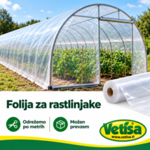 FOLIJA ZA RASTLINJAKE 12,5 m širine -UV (CENA/TEKOČI METER)