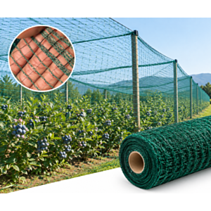 Vetisa- Mreža PROTI PTICAM-toči enojno pletenje-PAKET 2x10m -kom