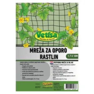 Vetisa- Mreža za kumare - opora rastlinam 1,7x10m -kom