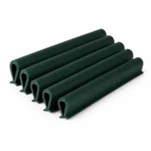Omega profil 190 mm - SPONKA ZA OGRAJNI TRAK - GREEN (RAL6005)- 10kos v pakeu