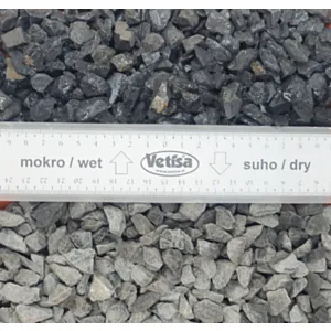 Vetisa- Nero Ebano 25KG (12-16 mm) 48/p - Črni marmorni pesek