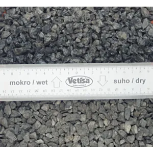 Vetisa- Nero Ebano 25KG ( 9-12 mm) 48/p - Črni marmorni pesek