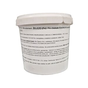 JU- Mikroelem. ŽELEZO (Fe) 1000 g/ Fe chelate EDDHA 6% solid