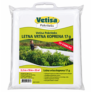 Vetisa- Pokriteks Vrtna koprena Letna 17 g (3,2 m x10m)-Cena/kom