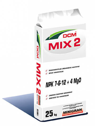 DCM-MIX 2 RHP(Minigran) NPK 7.6.12+4MgO /25kg/o.-m.gnojilo 36/p