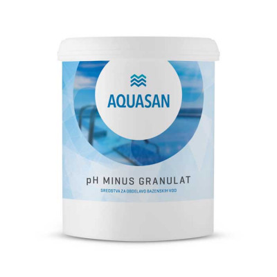 AQUASAN pH minus Granulat 25 kg
