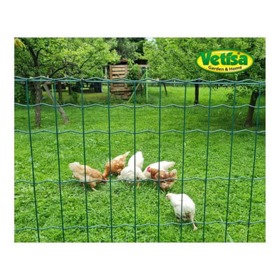 Vetisa-METAL- Garden fence PRO - Mreža za ograjo 2000 mm x 25m 100x50_2/2,5)