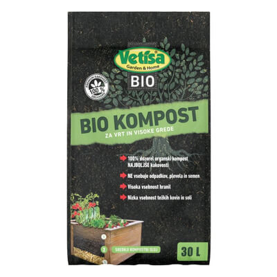 VETISA-BIO - BIO kompost 30L / 45EP