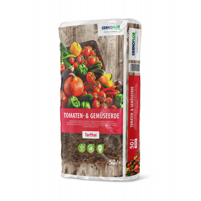 GF-Tomato & Vegetable 50L/48/EP - Gramoflor substrat za zelenjavo- brez šote