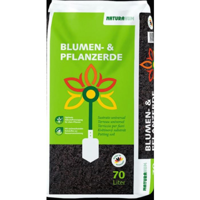 NH-Blumen&Pflanzerde  70L/39/EP - Naturahum-Blumenerde Univ. substrat