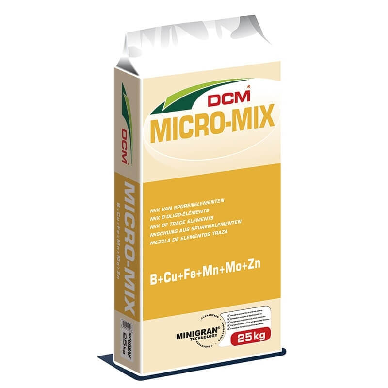 DCM-BIO-MICRO-MIX (MG) ME gnojilo 0,25B-0,25Cu-1,0Fe-0,5Mn-0,02Mo-0,4%Zn 25kg