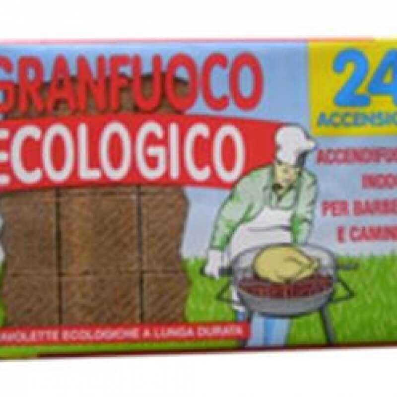 GRANFUOCO ECO- Vžigalne kocke (rjave 32/1) / Cena/paket