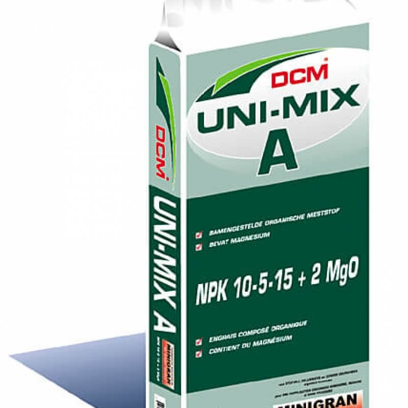 DCM UNI-MIX A (Minigran)- 10.5.15+2MgO -25kg-org.m.g. 36/p