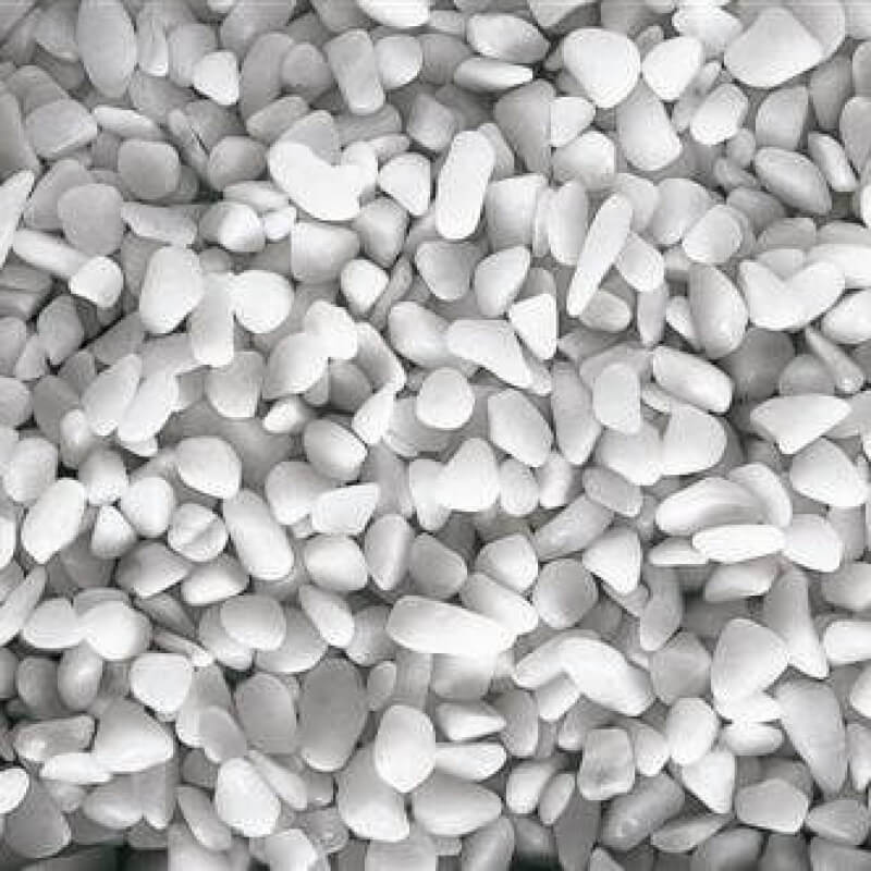 Z. Ciottolo Bianco Carrara ( 4-8 mm) 25kg -Beli okrogli pesek