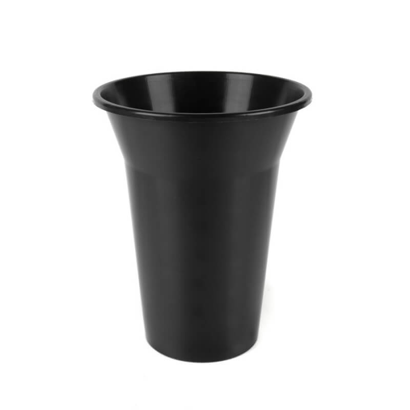 BAMAP - Tulip 5 lit, crni, fi 21,5, visina 27 cm/posuda za suho cvijeće