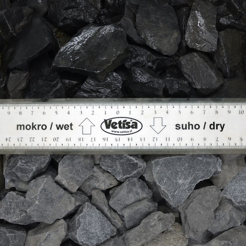 Z. Nero Ebano (30-50 mm) 25kg/1 - Crni mramorni pijesak