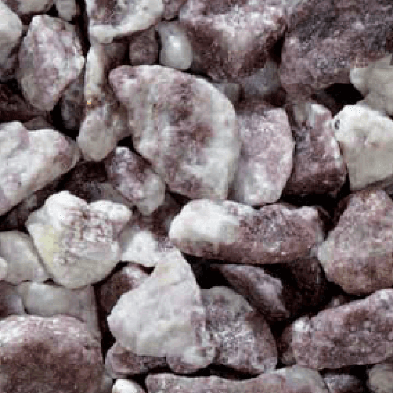 MICA VIOLA 100-200 MM IN MINI - CELESTE - vijoličat kamen na kg