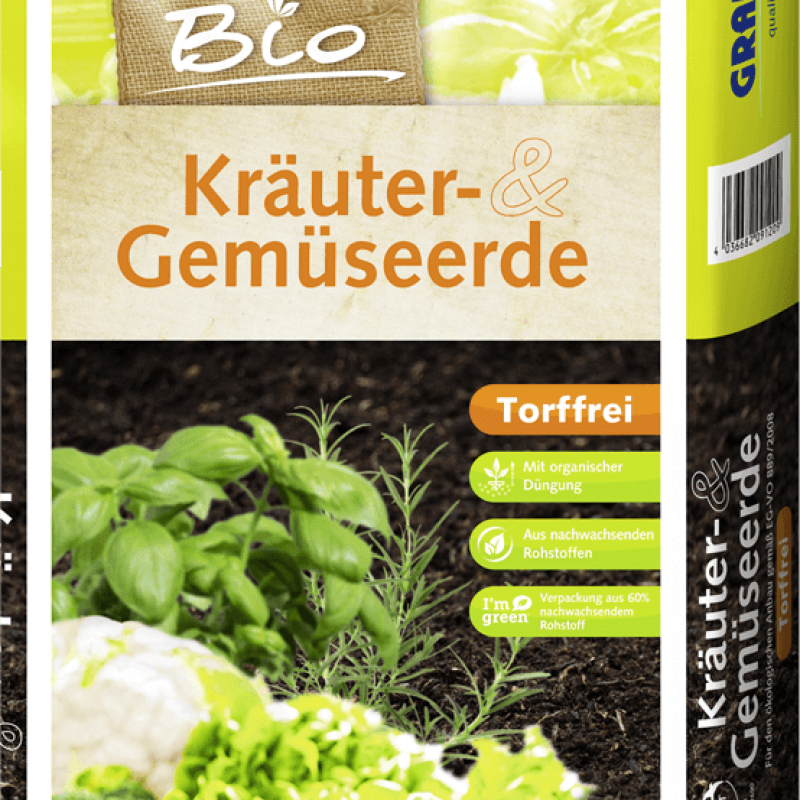 GF-Bio Krauter-Gemuseerde 20L/120/EP- Gramo-Zelišča-zelenjava