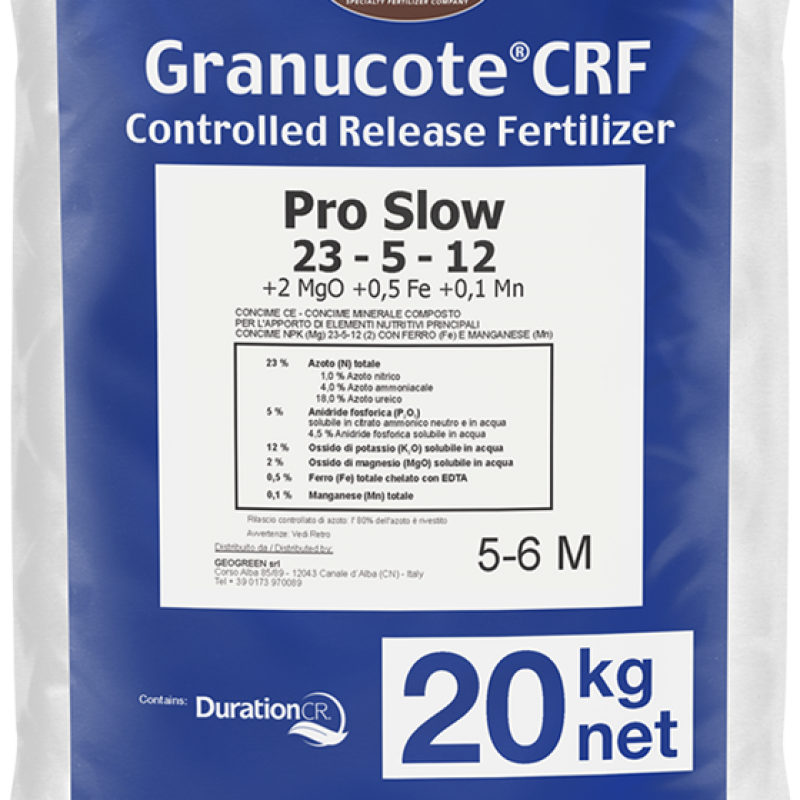 Mivena- Granucote 23+5+12+2MgO+Fe - 5-6 Mjesečno gnojivo za travnjak - 20kg