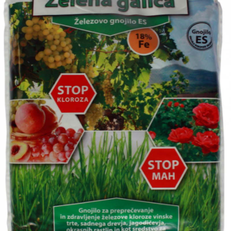 Zelena Galica 5kg, zaustavi mah, klorozo, gnojivo sa  željezom 18%