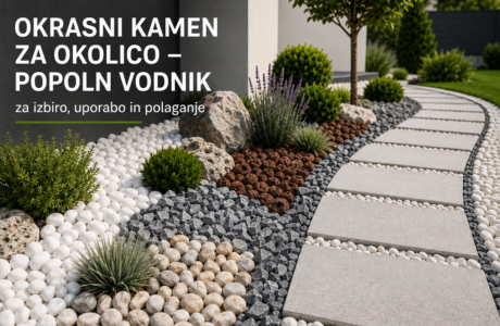 Okrasni kamen za okolico – popoln vodnik za izbiro, uporabo in polaganje
