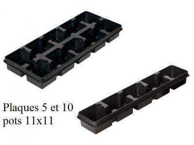 SOPARCO-PLATOJI Tray 10T 11x11 FA/GM/BLACK/ 1.320 kom/p/KOM