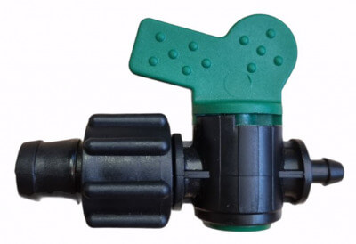 Namak- ventil za TAPE priklop fi 3 mm, primeren za komplet IRRIGO/TORO