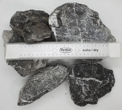 VETISA - Siv kamen - lomljenec za gabion (70-120 mm) 1000 KG /VREČA/brez prevoza